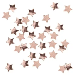 Konfetti Stjerner Rosaguld Metallic