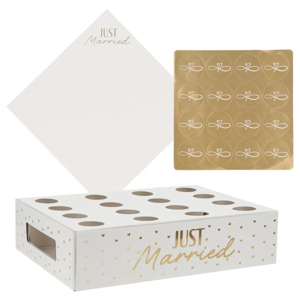 Konfettistrut Kit Just Married