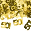 Konfetti Tal 50 Guld Metallic