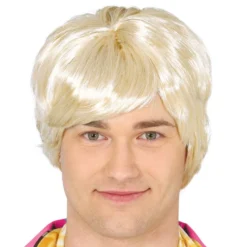 Kort Lysblond Paryk