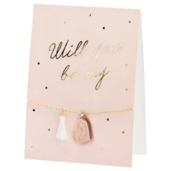 Kort med armbånd Will You Be My Maid of Honor