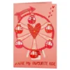 Kort med Kuvert Love Wheel