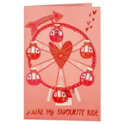 Kort med Kuvert Love Wheel