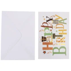 Kort Pop-Up Happy Birthday med Kuvert