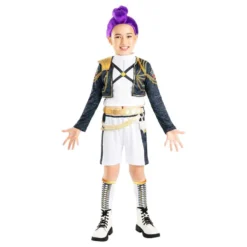 K-pop Demon Hunters™ Rumi Gold Deluxe Børnekostume