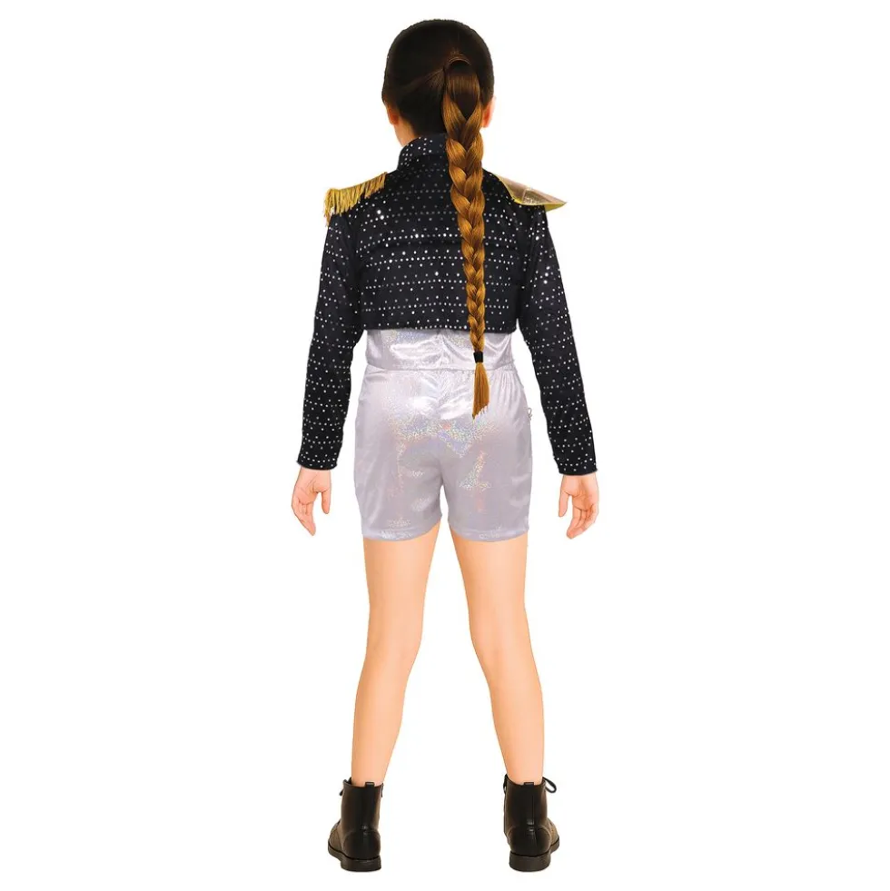 K-pop Star Silver Leader Børnekostume