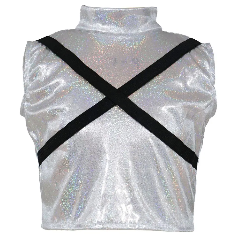 K-pop Star Silver Leader Børnekostume