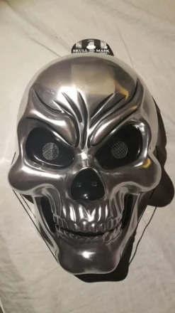 Kranium Sølv 3D-maske