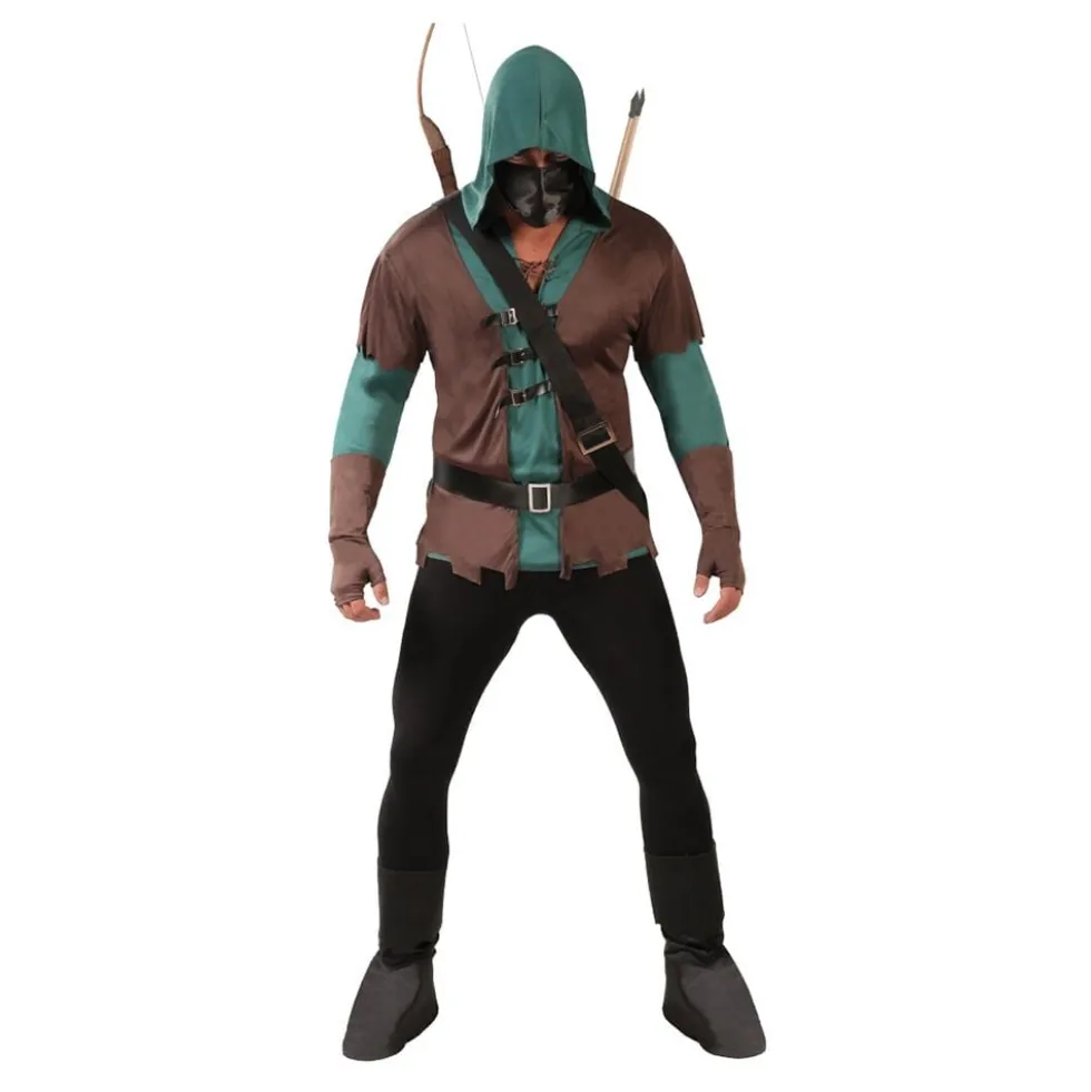 Kriger med Maske Kostume