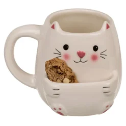 Krus Kat Med Kageholder
