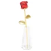 Krystalrose med Vase