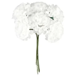 Kunstig Blomsterbuket Hortensia Hvid