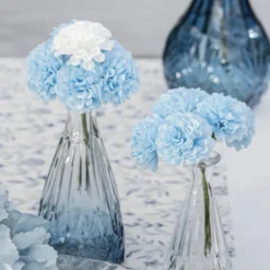 Kunstig Blomsterbuket Hortensia Lyseblå