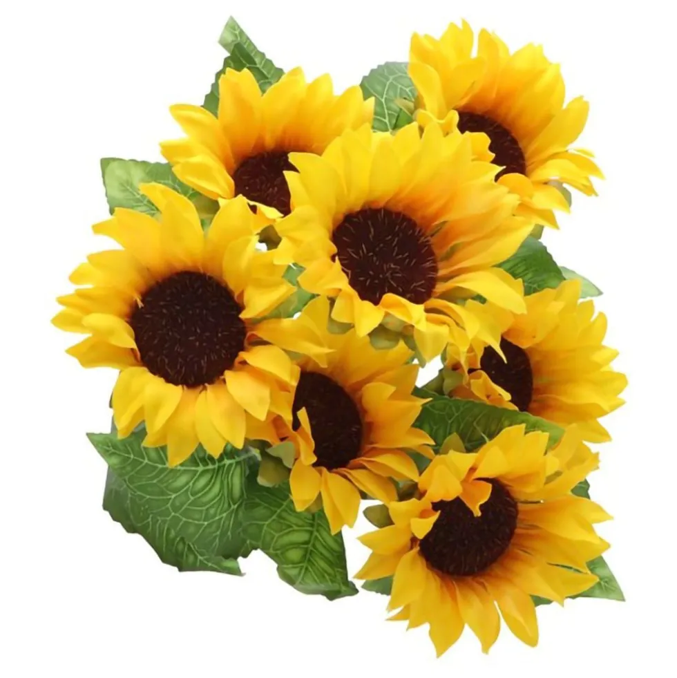 Kunstig Blomsterbuket Solsikker