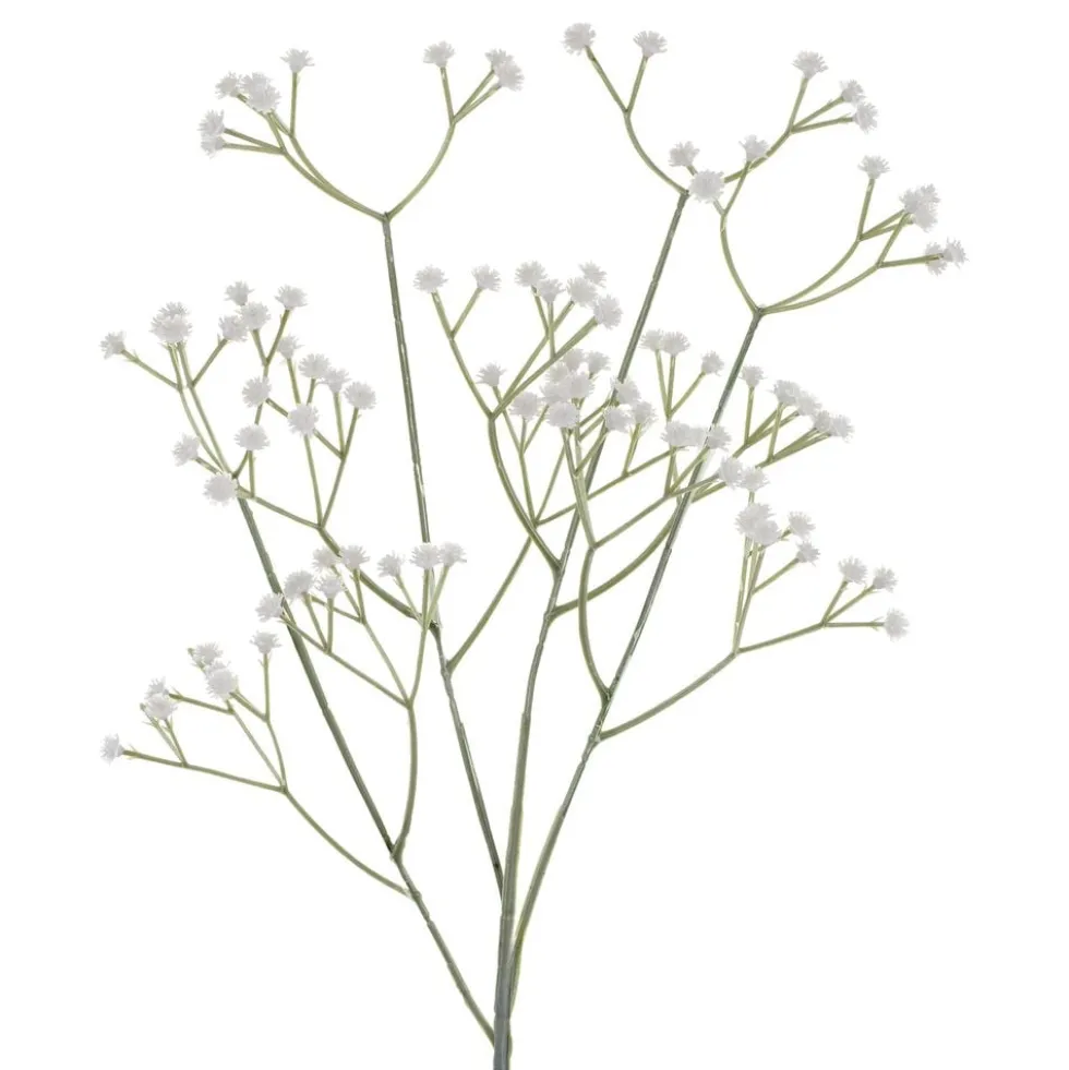 Kunstig Blomst Slørblomster Hvid
