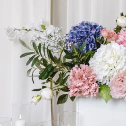 Kunstig Blomst Slørblomster Hvid