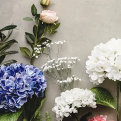 Kunstig Blomst Slørblomster Hvid