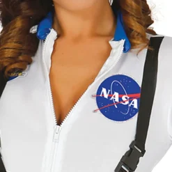 Kvindelig Astronaut Kostume