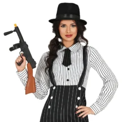 Kvindelig Gangster Kostume