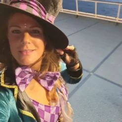 Kvindelig Mad Hatter Kostume Deluxe