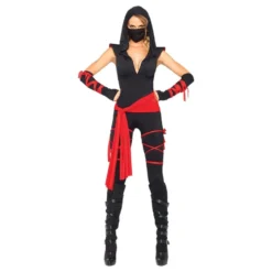 Kvindelig Ninja Kostume Deluxe