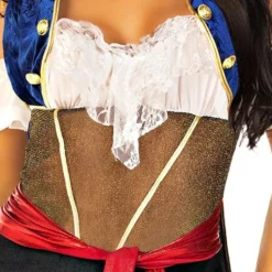 Kvindelig Pirat Deluxe Kostume