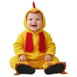 Kylling Jumpsuit Børnekostume