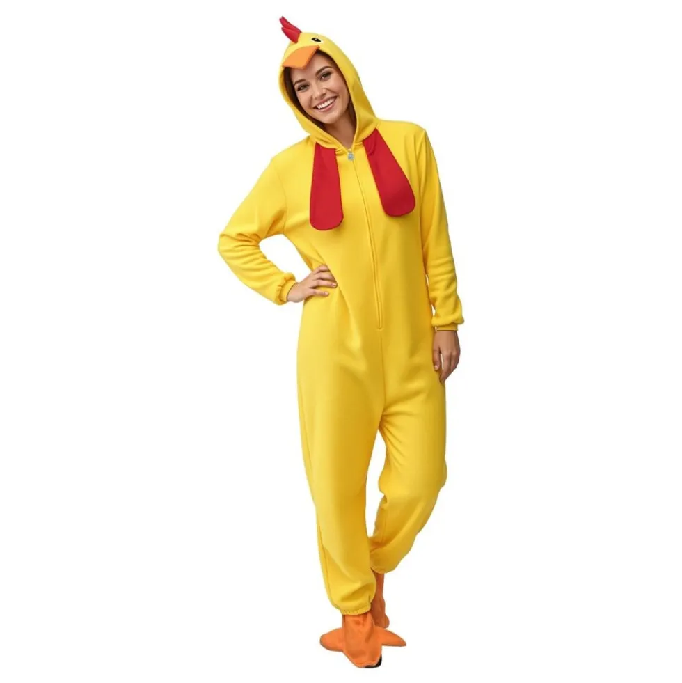 Kylling Jumpsuit Kostume