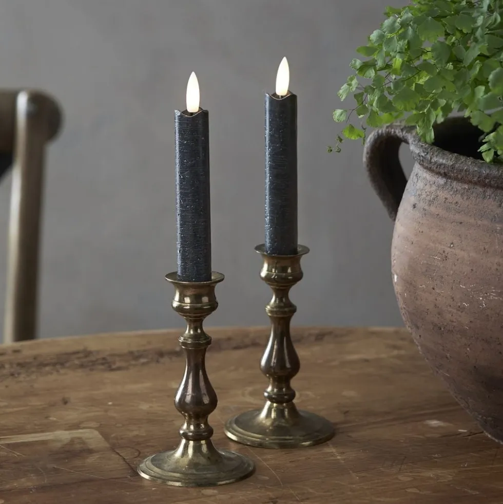 LED Antiklys Korte Rustic Sort