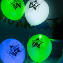 LED-Balloner Birthday Boy