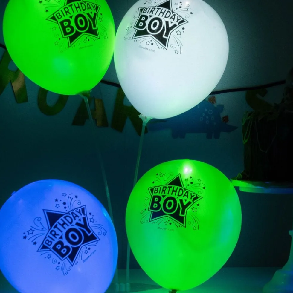 LED-Balloner Birthday Boy