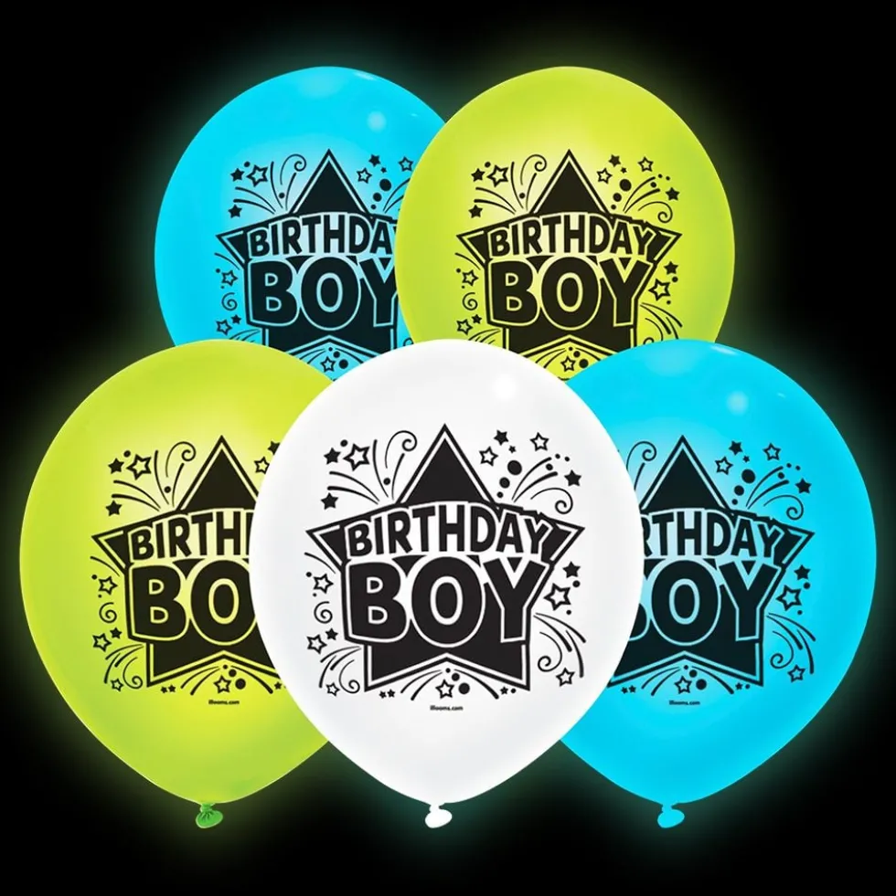 LED-Balloner Birthday Boy