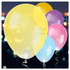 LED-balloner Flerfarvet