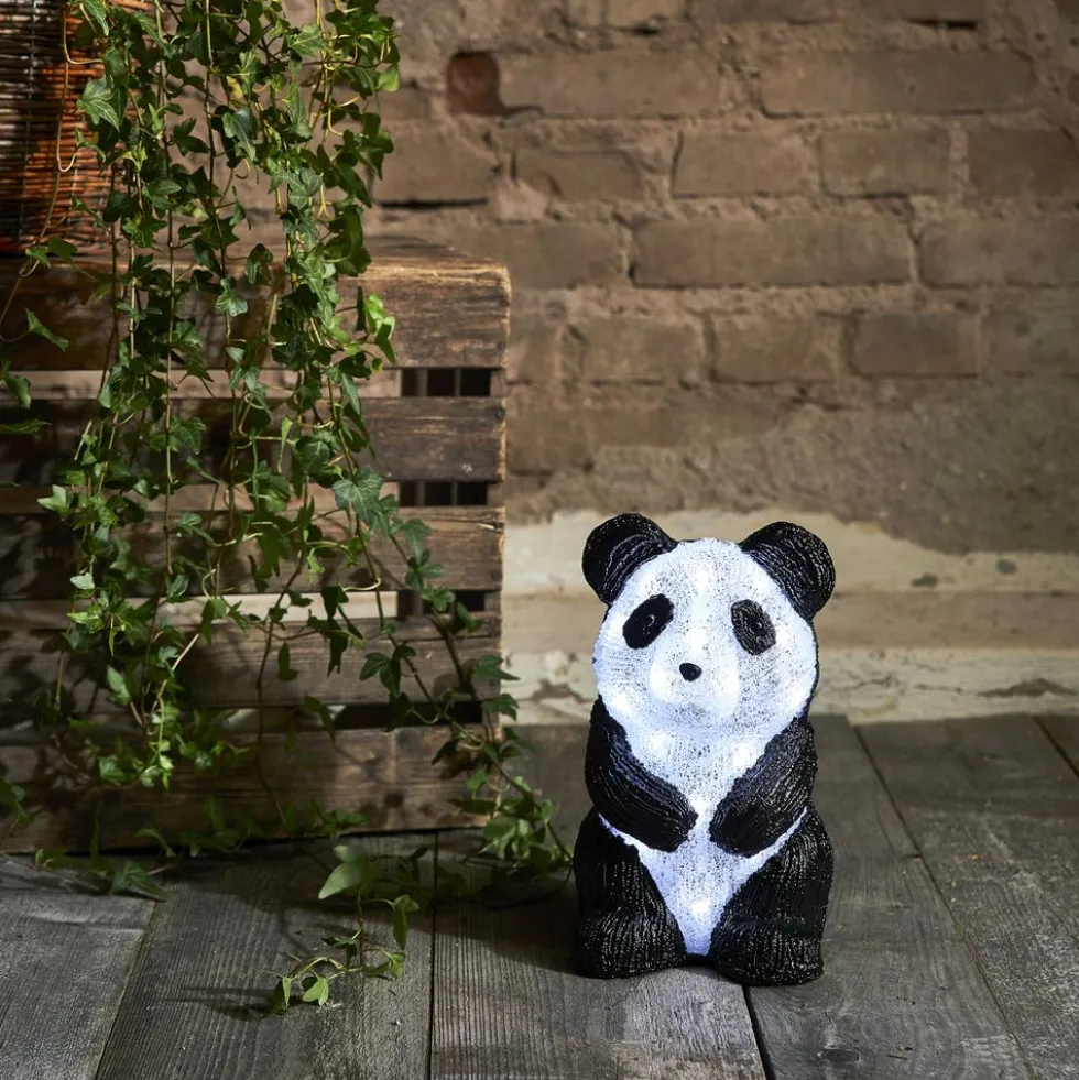 LED Dekorationsfigur Panda