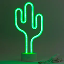 LED-Lampe Kaktus med Neoneffekt