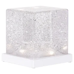 LED Lampe med Snefald