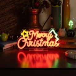 LED-lampe Merry Christmas