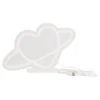 LED-lampe Planet Heart med Neon-effekt