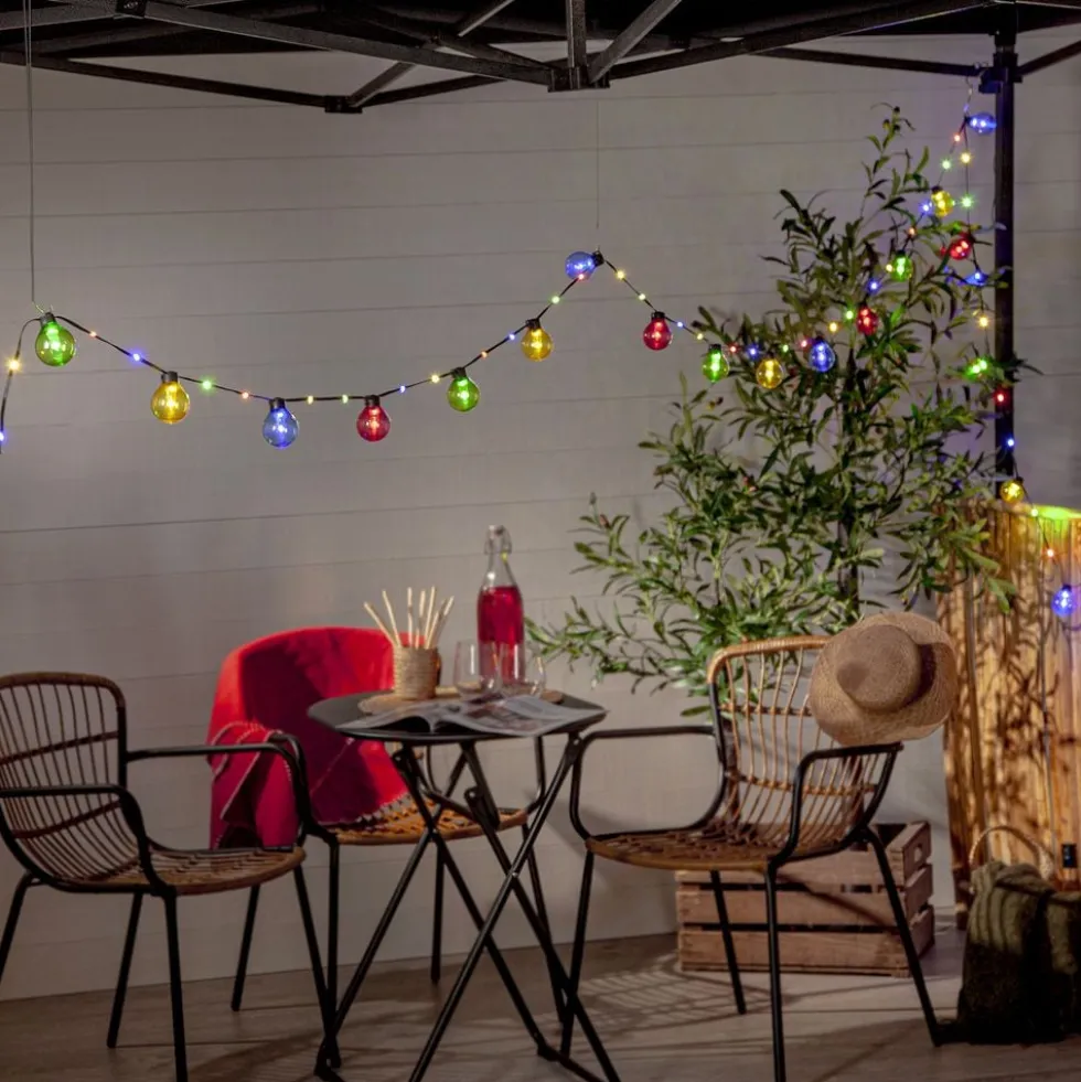 LED-lyskæde Bolla Multi