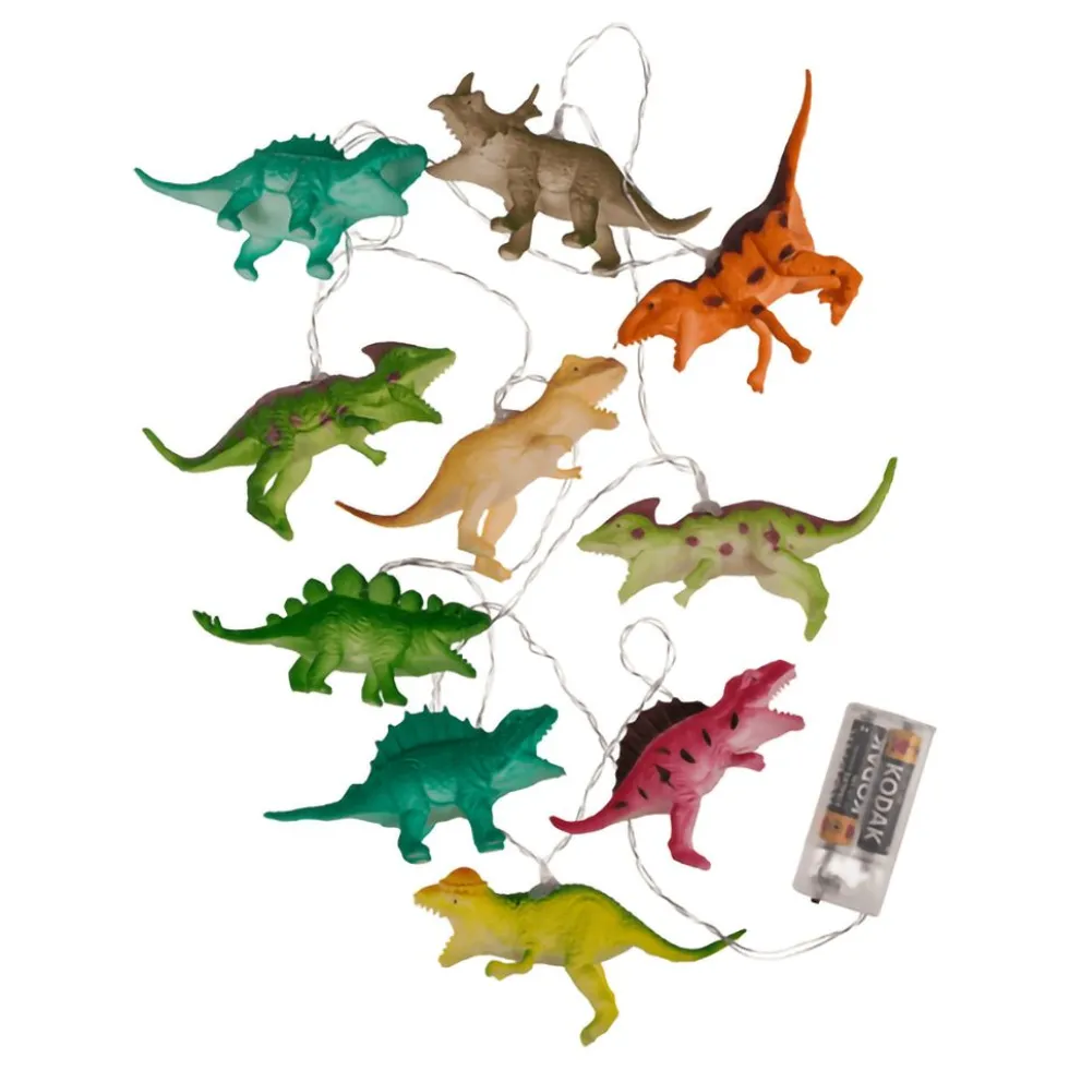 LED Lyskæde Dinosaurer