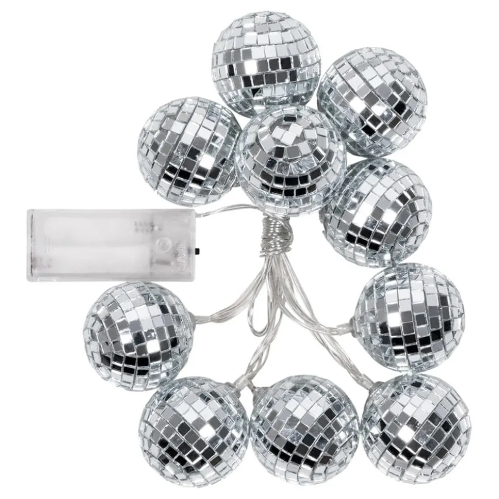 LED-lyskæde Discokugle