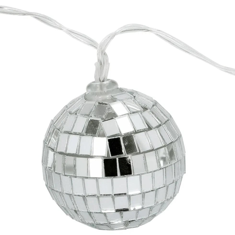 LED-lyskæde Discokugle