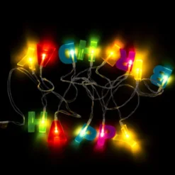 LED Lyskæde Happy Birthday