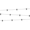 LED-Lyskæde Sort