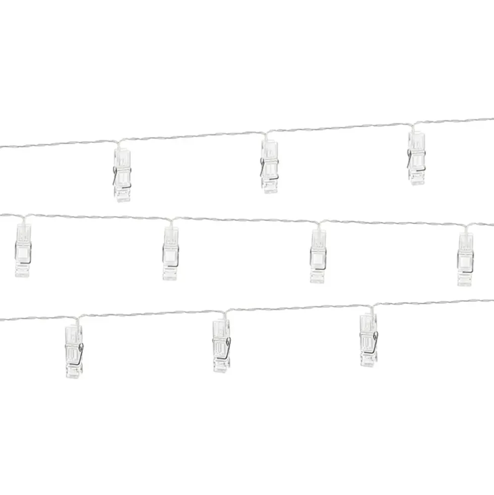 LED-Photo Clips Lights Clear