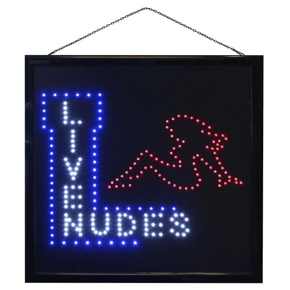 LED-Skilt Nude