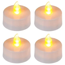 LED-Te-lys med Flammende Flamme