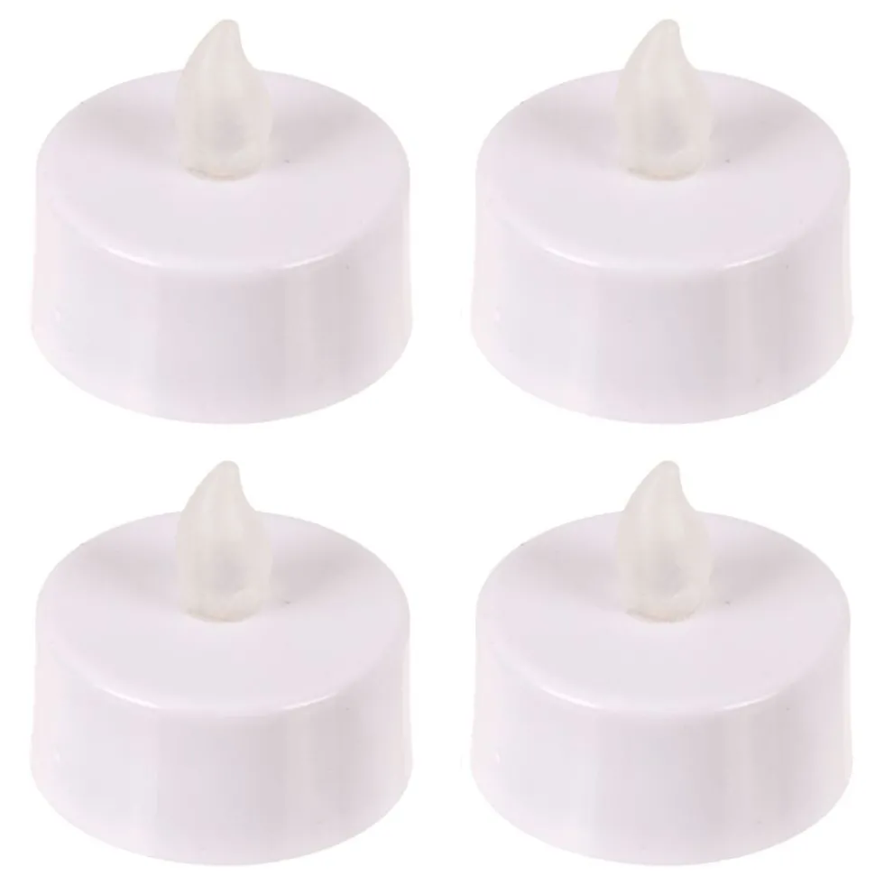 LED-Te-lys med Flammende Flamme