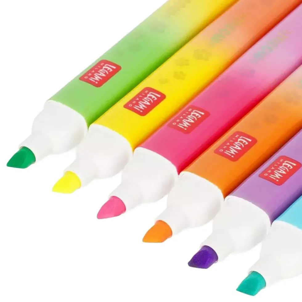 Legami Meow Highlighters Pastel