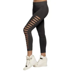 Leggings Sorte med Huller